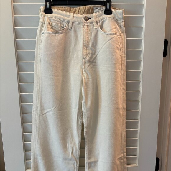NWT RAG & BONE THE LOGAN FEATHERWEIGHT MID-RISE WIDE LEG~26 - Picture 3 of 9